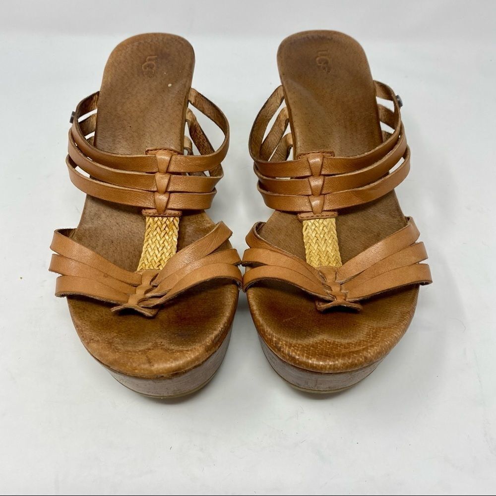Ugg Mattie Wedgeslides- Size 9 - image 2